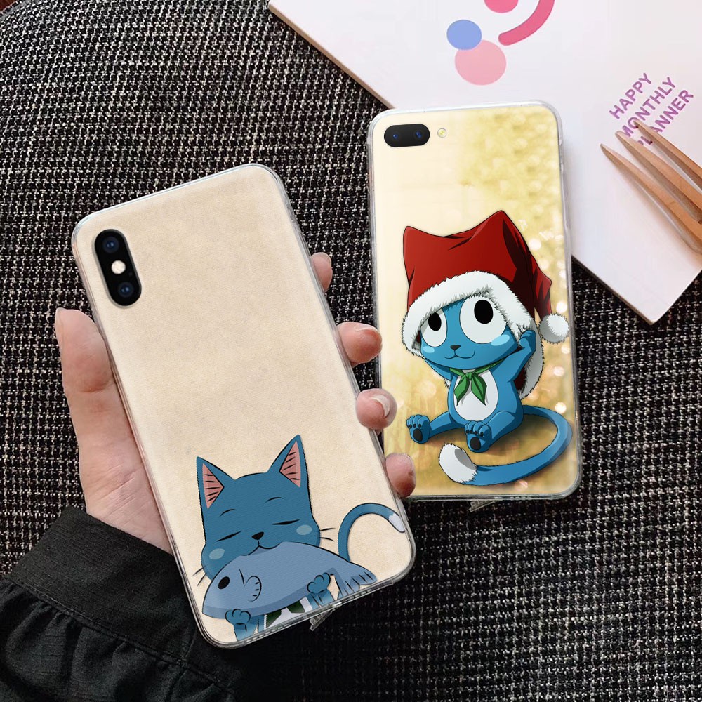 Ốp Lưng Dẻo Trong Suốt Họa Tiết Hoạt Hình Fairy Tail Cho Motorola Moto G6 G4 G5 G5S Play Plus Va58