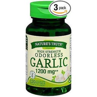 Tinh Dầu Tỏi Nature's Truth Odorless Garlic 1200mg 120 viên