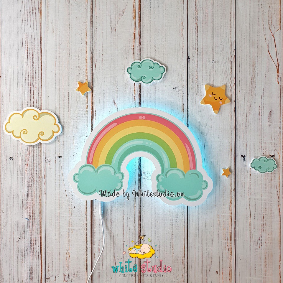 Rainbow Lamp - Đèn ngủ thiết kế thông minh