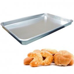 Khay nướng bánh nhôm 40x60x5cm⚡ HÀNG CAO CẤP ⚡ khay nướng bánh giúp bạn làm ra những chiếc bánh n