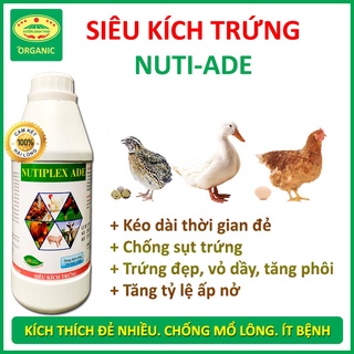 Siêu kích trứng dùng cho gà, vịt, cút đẻ NUTI-ADE