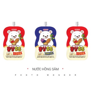 10 gói hồng sâm chuchu chu chu hàn quốc cho bé