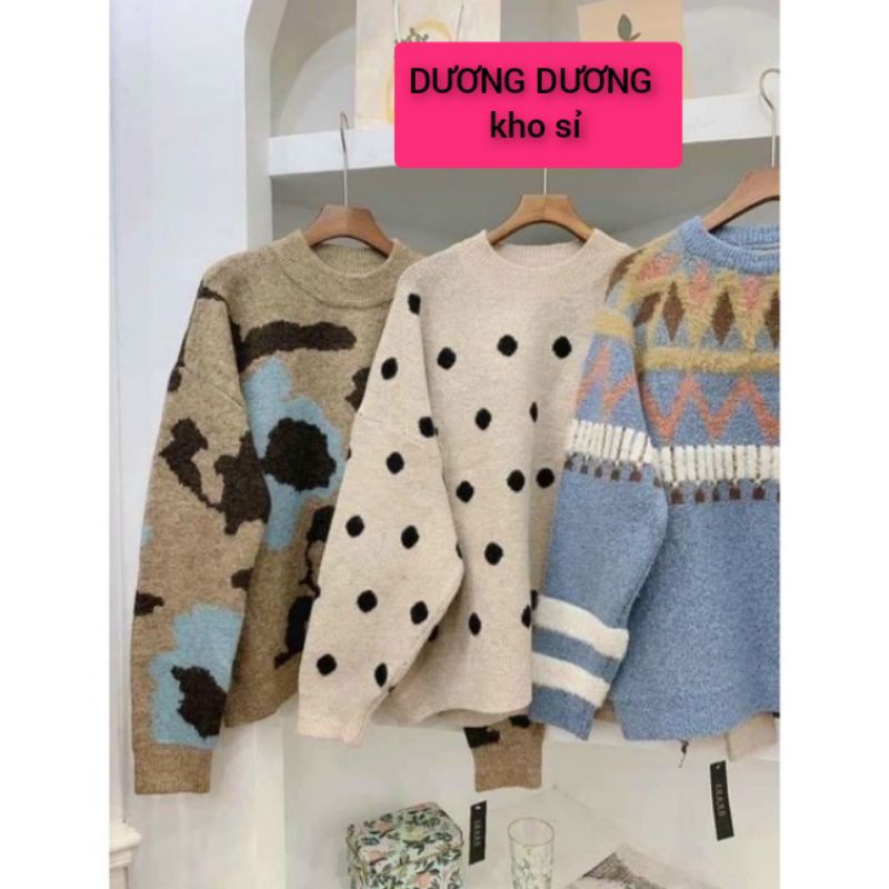 ÁO LEN  SI ĐẸP 💓ÁO FORM RỘNG