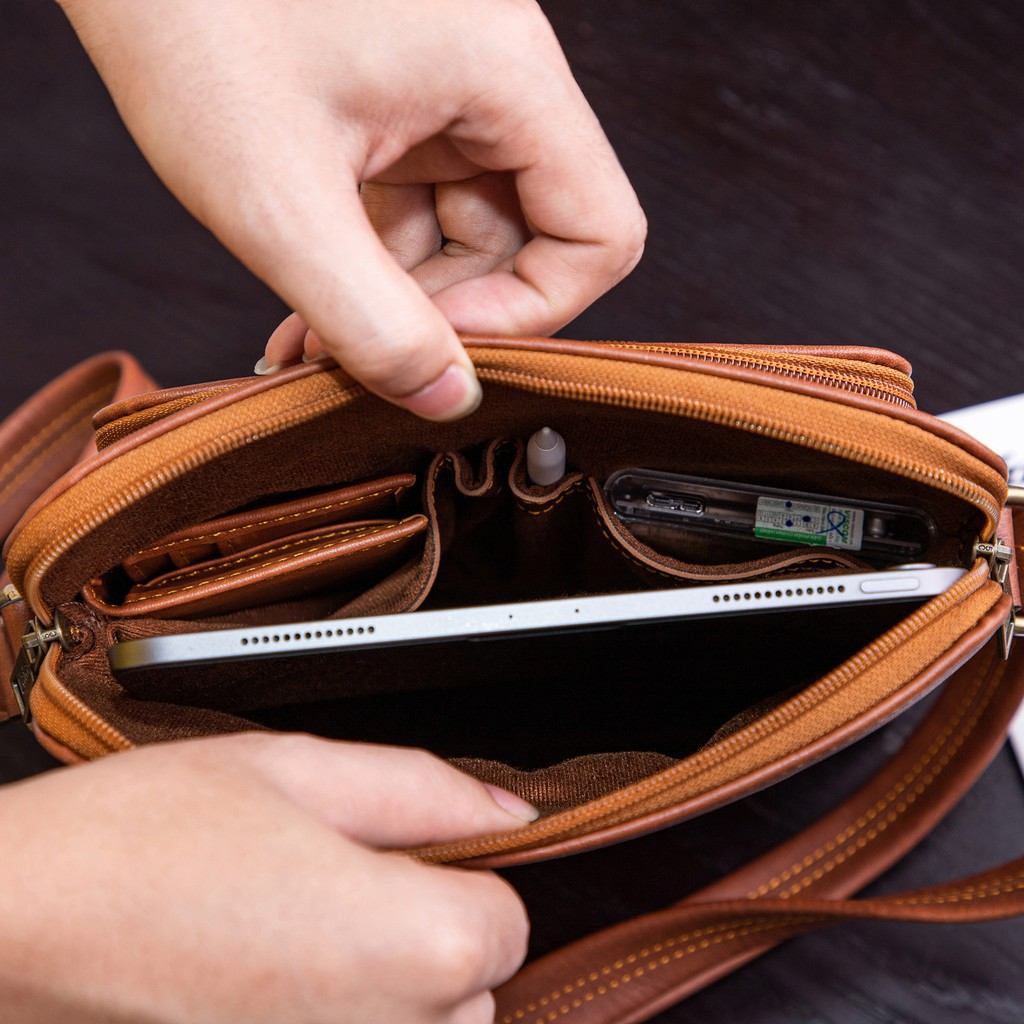 Túi đeo chéo da nam đa năng LATA TN17 nhiều màu - Cửa hàng LATA 1032 Âu cơ | BigBuy360 - bigbuy360.vn