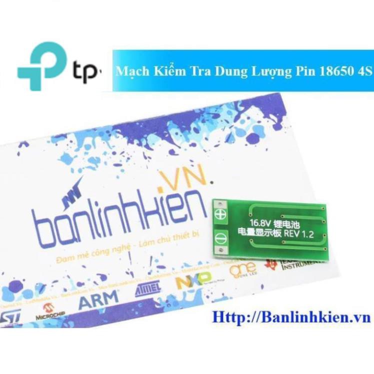 Mạch Kiểm Tra Dung Lượng Pin 18650 4S