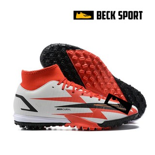 Giày Bóng Đá MagistaX Finale Trắng Cam Cổ Chun TF