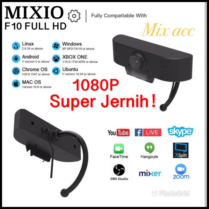 Webcam F10 Full Hd 1080P tích hợp micro