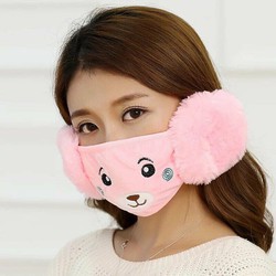 KHẨU TRANG HÌNH GẤU THỜI TRANG