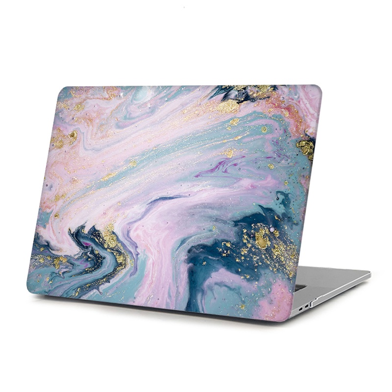 Ốp Máy Tính Bảng In Vân Cẩm Thạch Cho 2022 macbook Air13.6 inch A2681 M2 Pro 13 A2338 M1 Pro 13 14 16 A2337 A2442 A2485 2021
