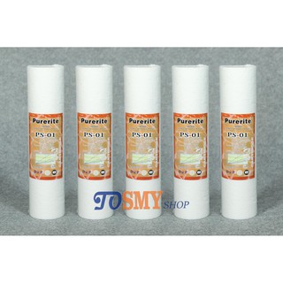 Bộ 5 lõi lọc nước PP 1 micron dùng cho máy lọc nước RO hoặc lọc thô 10 inch