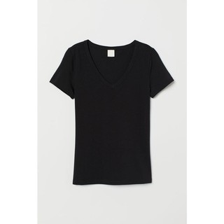 [H&M Auth] Áo phông HM cổ V trơn chuẩn Auth hàng hiệu