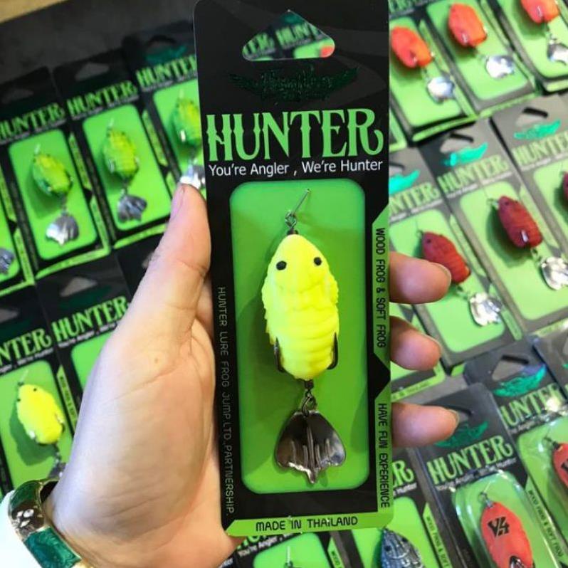 Mồi câu lure Hunter V4 nhạy nhanh có 5  màu đồ câu phạm phương