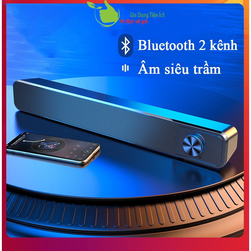 Loa bluetooth máy tính tích hợp cho cả điện thoại G18, Loa dùng cho cả máy tính vi tính điện thoại cầm tay