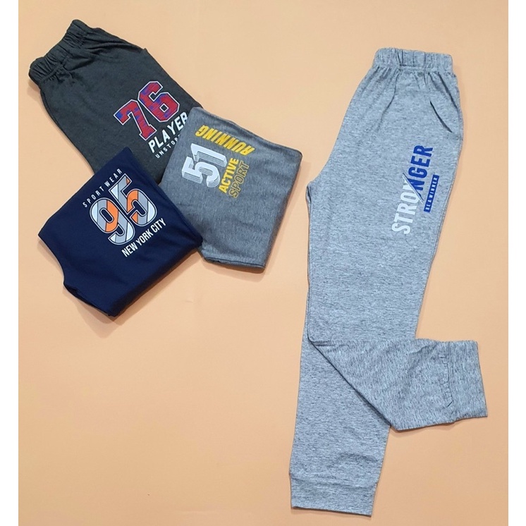 Quần JOGGER COTTON ĐẠI sz 8-14 tuổi