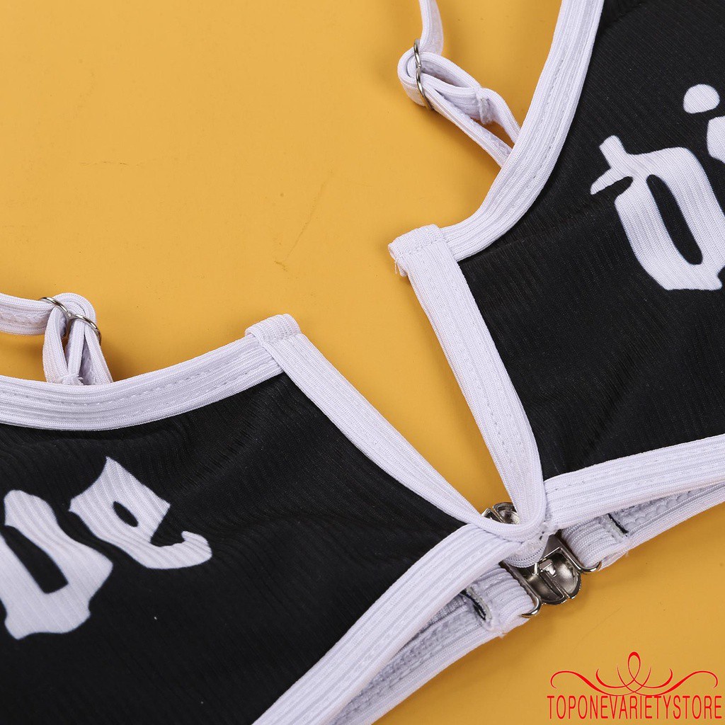 Bộ Đồ Bơi In Chữ Thời Trang Nữ Tính | BigBuy360 - bigbuy360.vn