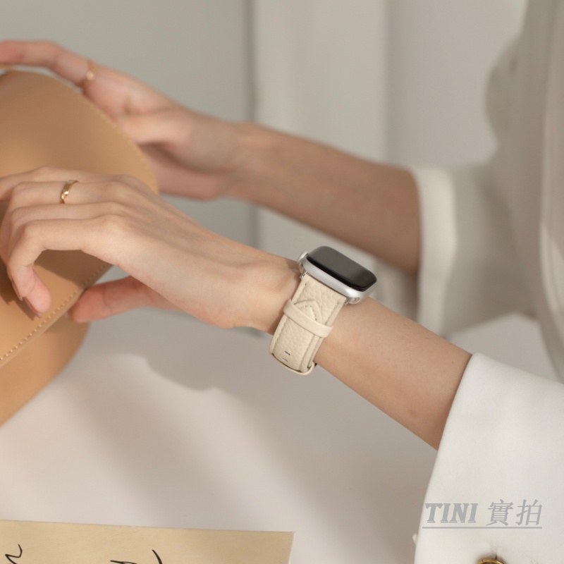 Dây Đeo Bằng Da Có Khóa Kim Loại Cho Đồng Hồ Apple Watch Series 8 7 6 5 4 3 2 1 SE S8 Ultra iwatch7 45mm 38/41/40/42 44mm