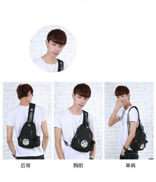 Túi đeo chéo messenger YM nam nữ ngăn bình nước - tui cheo theloan TCTL0019 | BigBuy360 - bigbuy360.vn