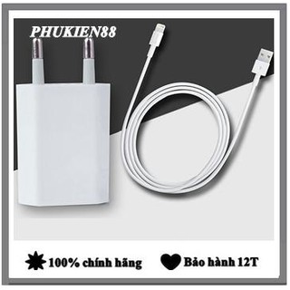 Bộ Sạc iphone zin  5w  thích hợp 6,7,8,X,XS [100% Zin Bóc Máy]