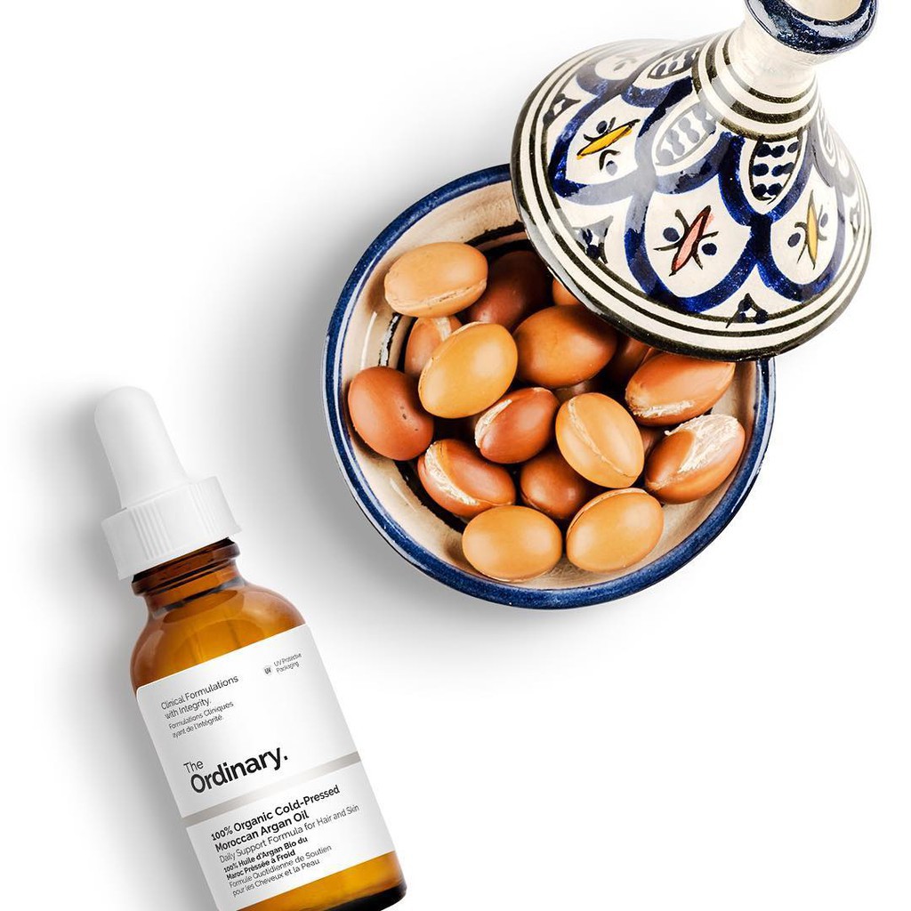 Dầu dưỡng The Ordinary Moroccan Argan Oil 100% Organic Cold-Pressed 30ml