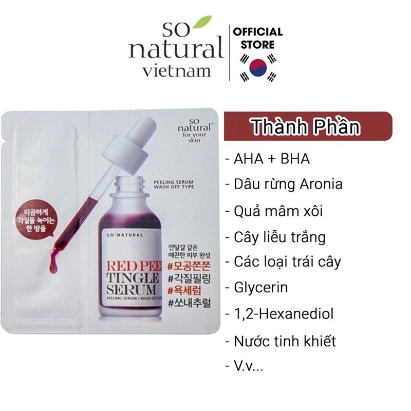 Tinh chất Red Peel Tingle Serum 2.5ml 5ml 10ml