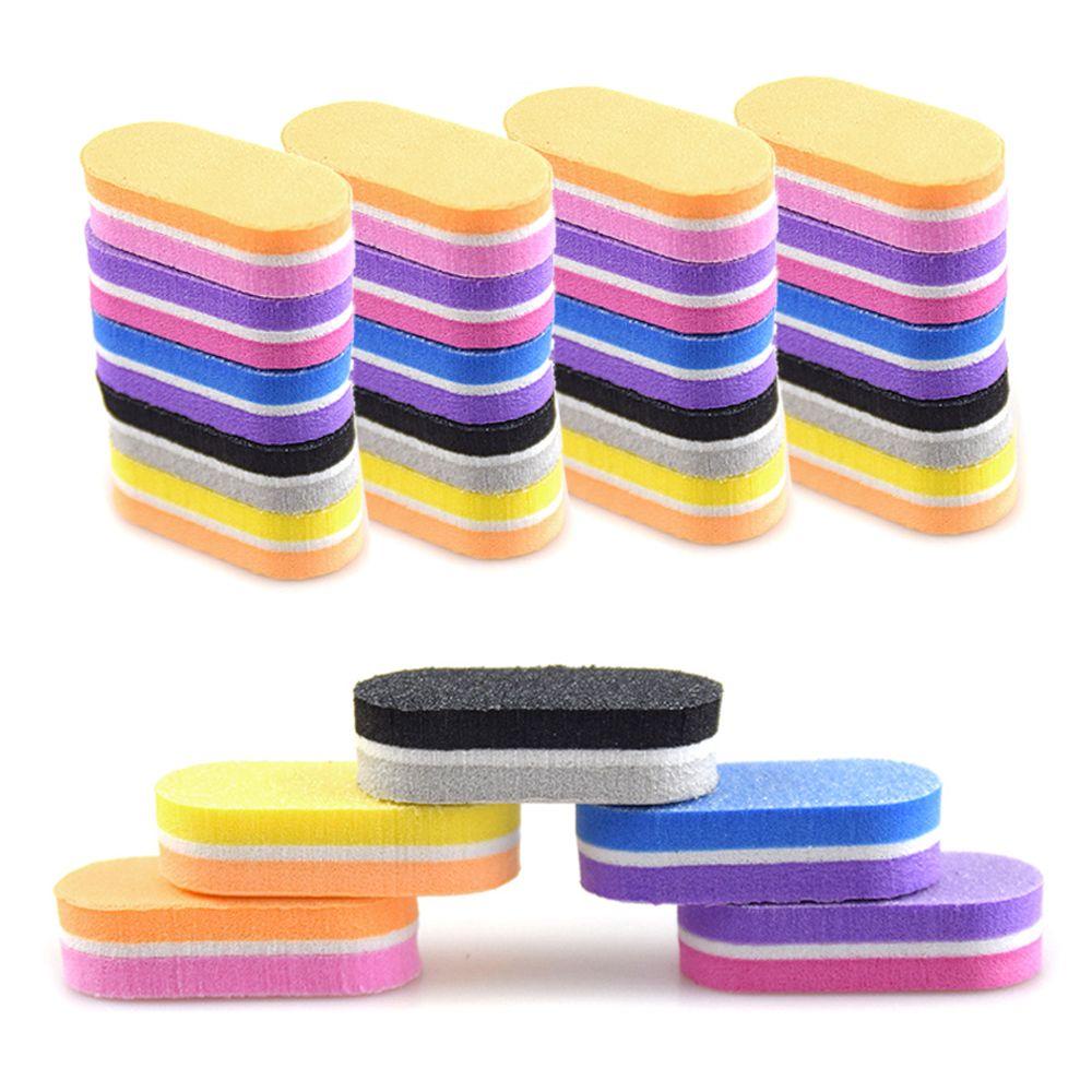 Khối Dũa Móng Tay / Đánh Bóng UV Gel Mini Chuyên Nghiệp 100 / 180 Grit