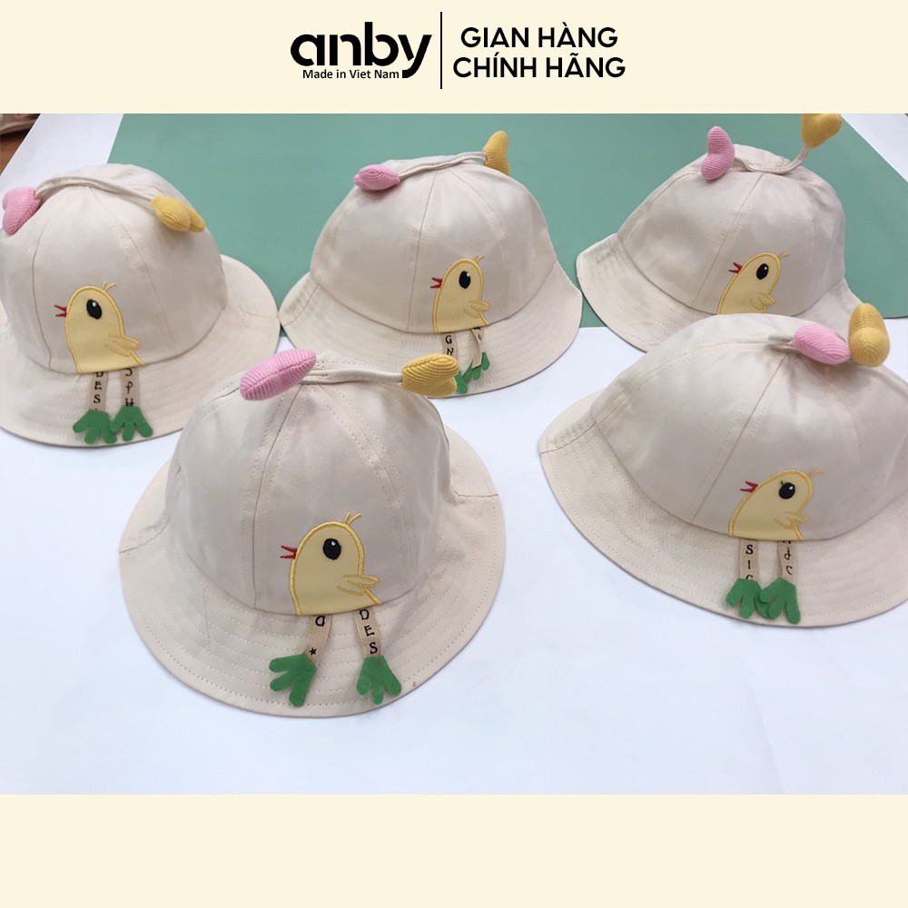 Mũ bèo hình gà trái tim ANBY nón trẻ em kiểu dáng dễ thương cho bé