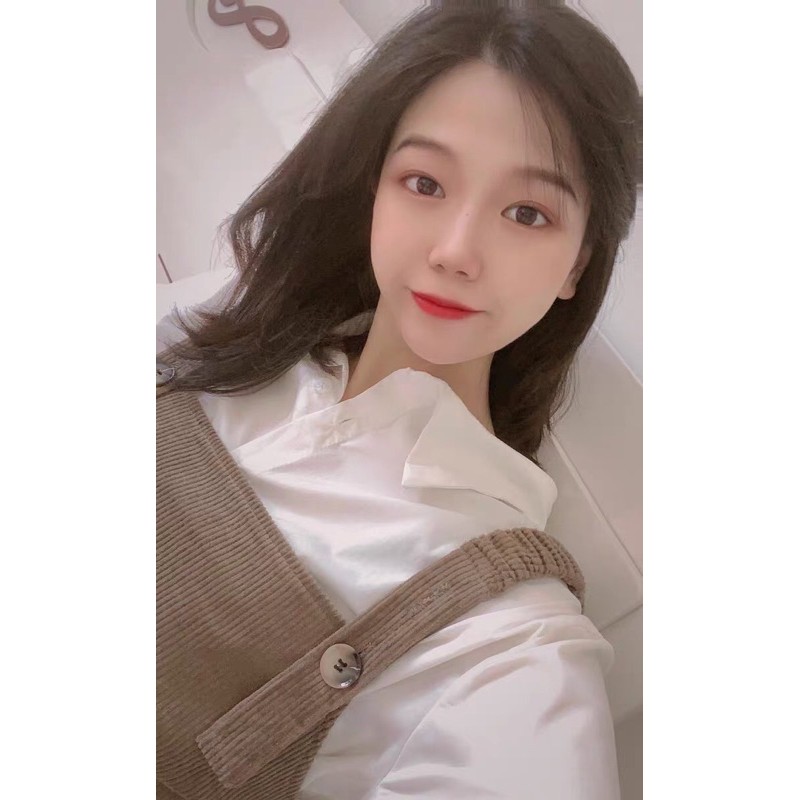 YẾM VÁY VẢI NHUNG ULZZANG