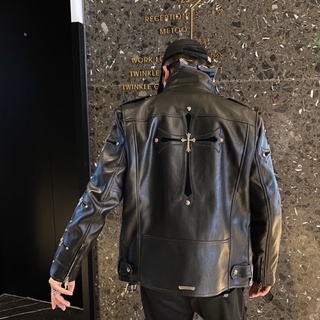 Áo khoác da Chrome hearts cao cấp