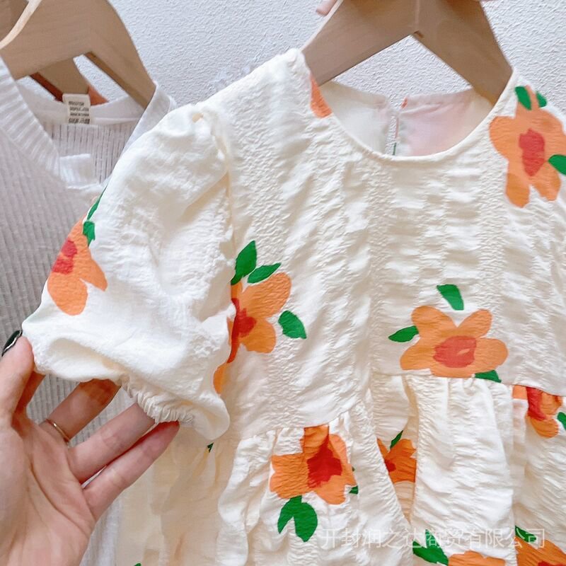 Đầm Công Chúa Thời Trang Hàn Quốc Mùa Hè Mẫu Mới 2022 Dành Cho Bé Gái