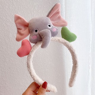 Bờm băng đô cài tóc hình thú bông đáng yêu