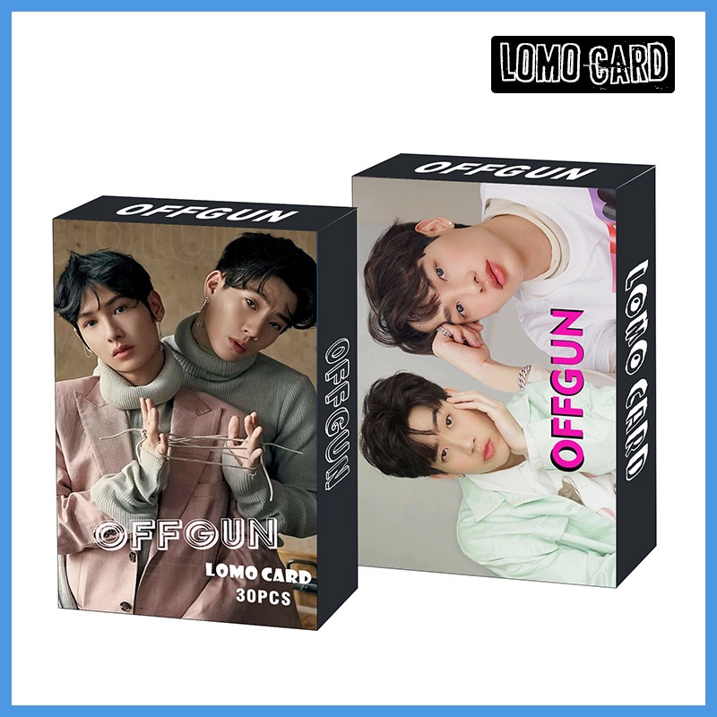 Set 30 Tấm Thẻ Ảnh LOMO F4 Thái Lan Họa Tiết OffGun Bright Win Hàng Mới Về