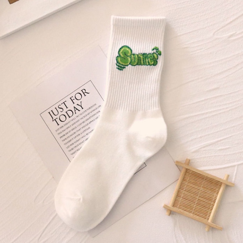Đôi Vớ Cotton NgắN Qua MắT Cá Chân HọA TiếT Dễ Thương ThờI Trang Cho
