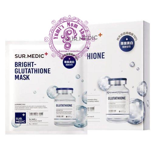 Mặt Nạ Dưỡng Trắng Sur.Medic+ Bright Glutathione Mask