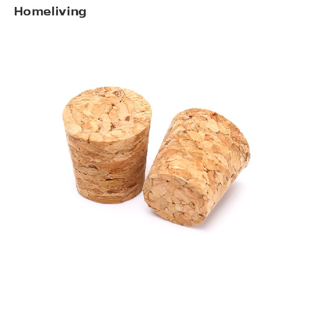 Bộ 10 Nút Bần Đậy Chai Rượu Vang 18 * 15 * 20mm