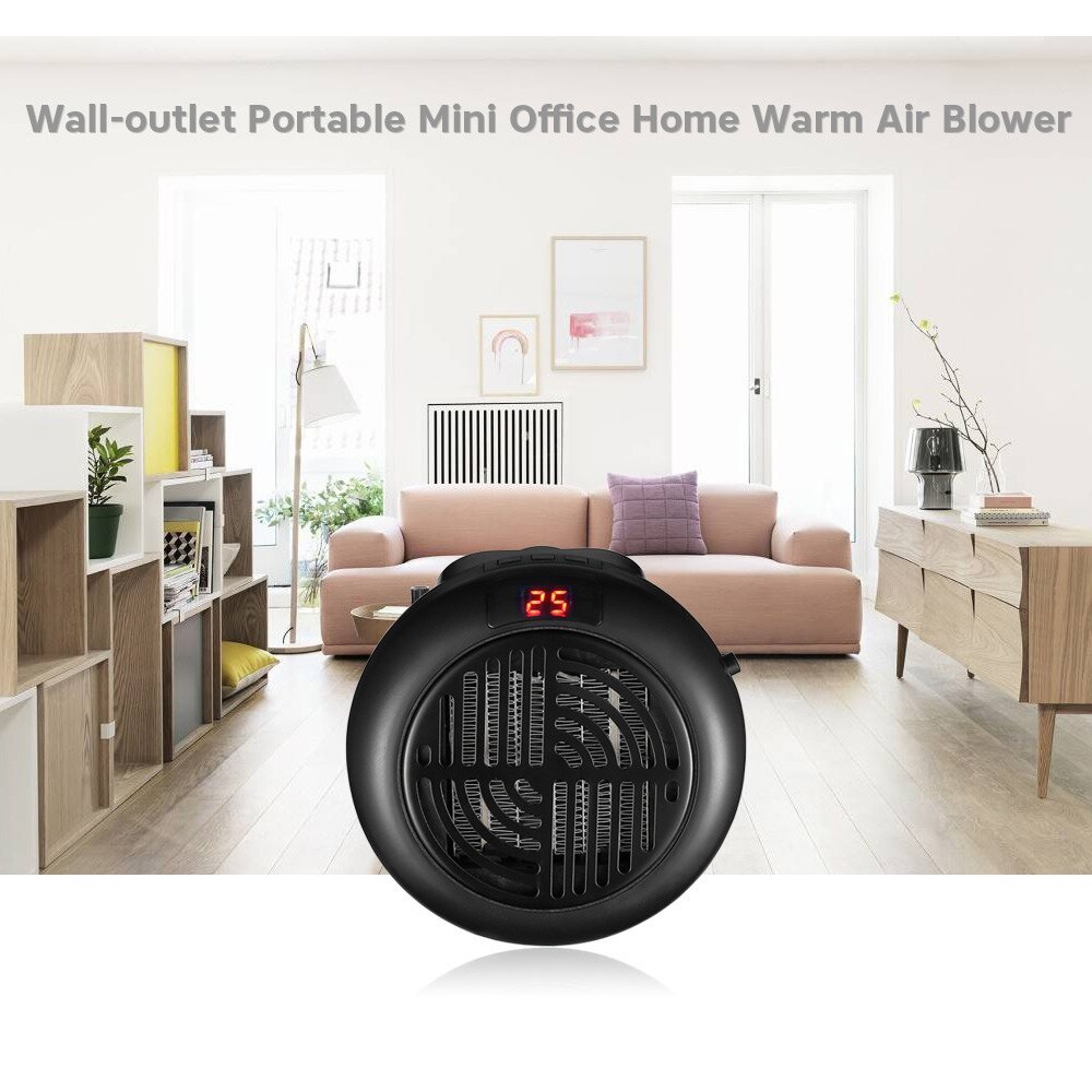 Quạt Sưởi, Quạt Sưởi Mini WARM AIR BLOWER 900W Di Động Đa Năng Sưởi Ấm Cho Văn Phòng Gia Đình Nhập Khẩu