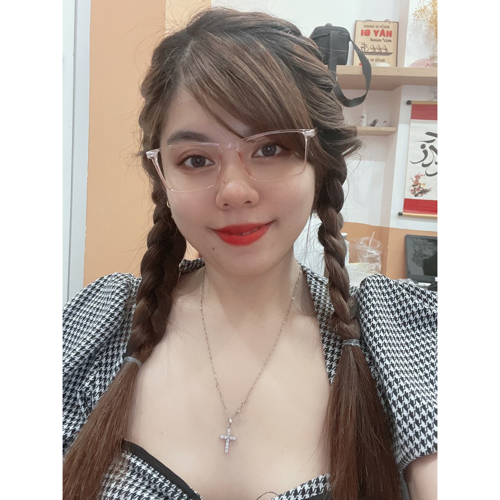Gọng kính vuông nam nữ Accede dòng Sarifa 2438 nhiều màu chính hãng