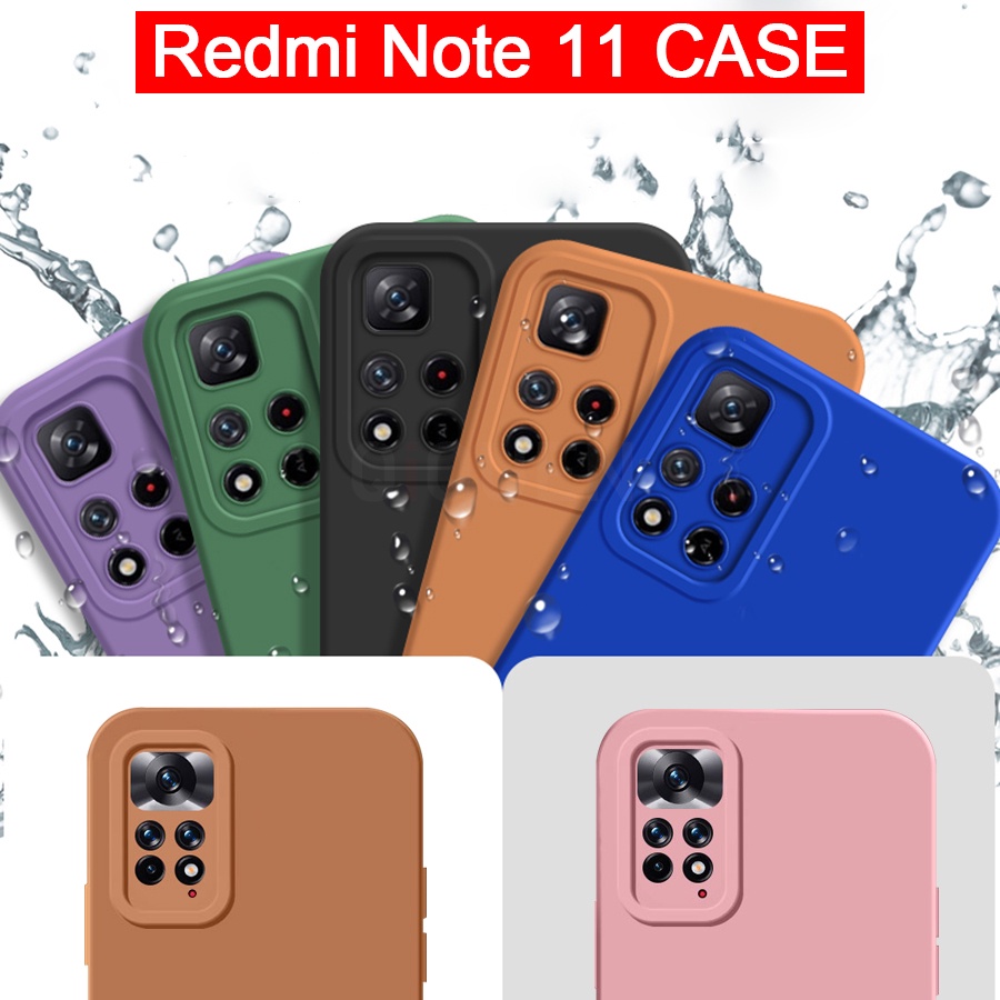 Ốp điện thoại dẻo cạnh vuông thích hợp bảo vệ camera cho Xiaomi Redmi Note 11 12 Pro 5G 11S 12S 11Pro+ 12Pro+