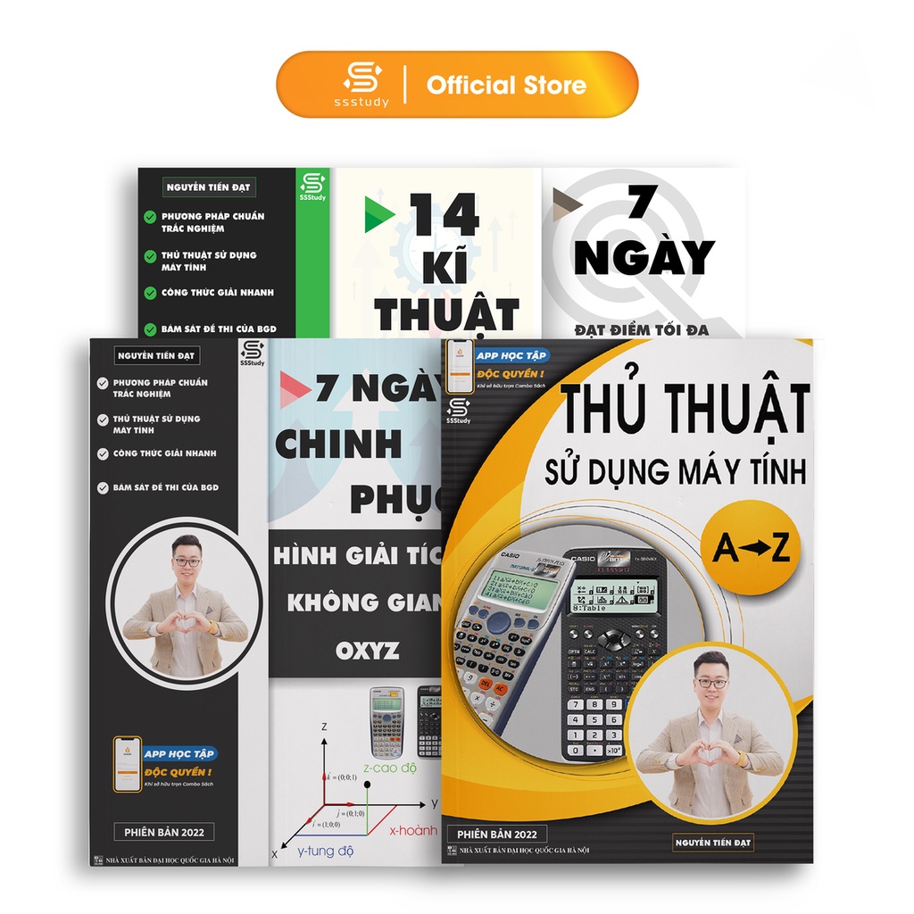 Combo 4 cuốn sách ôn thi Đại học trong Học kỳ 2