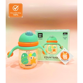 Bình tập uống nước cho bé chống sặc Countbaby 240ml