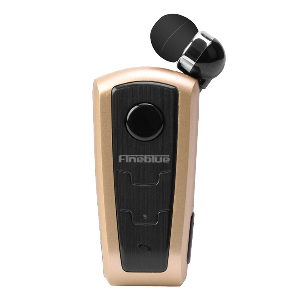 Tai Nghe Bluetooth FineBlue F910 Kẹp Cổ Áo Thu Gọn Được