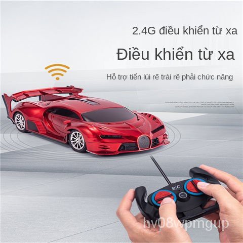 Nóng Xe Điều Khiển Từ Xa Kiểu Dáng Xe Đua OFF-ROAD Bốn Bánh Lái Điện Không Dây Đèn Drift Xe Trẻ Em Bé Trai Đồ Chơi Mô Hì