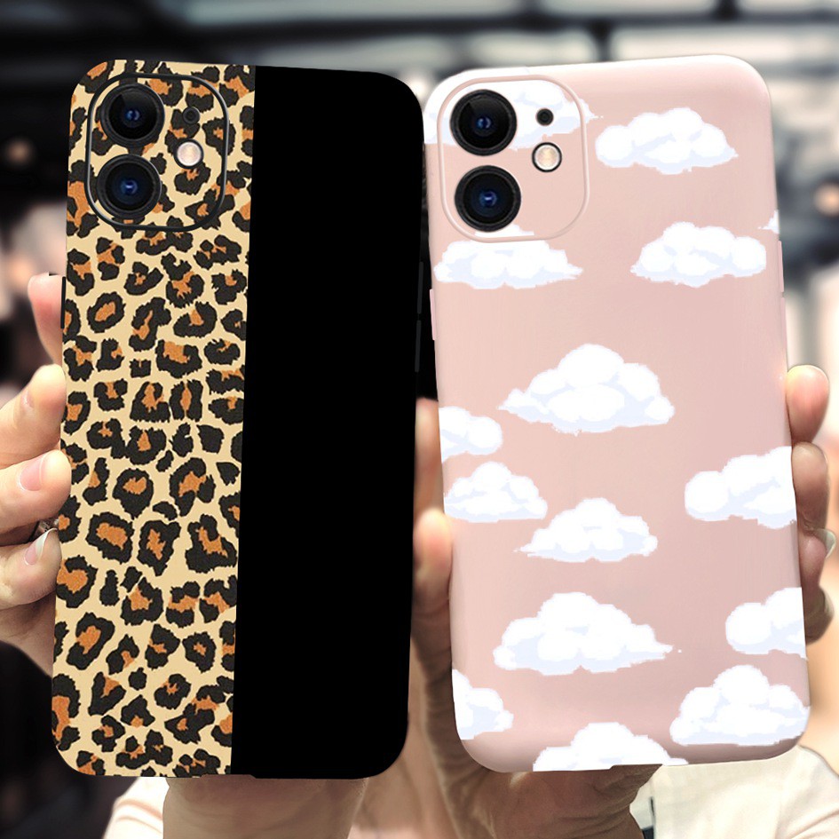 Ốp điện thoại silicon mềm họa tiết da báo sang trọng dành cho iPhone 11 Pro Max 5 5S 6 6S 7 8 Plus SE 2020 SE2
