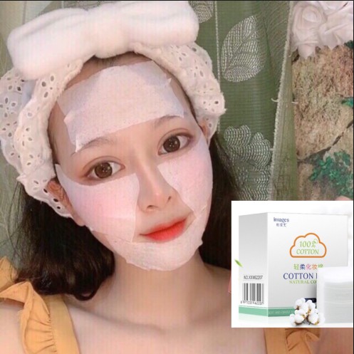 Bông Tơ Tằm Siêu Mềm Dẻo Đắp Mặt Nạ Toner Essence
