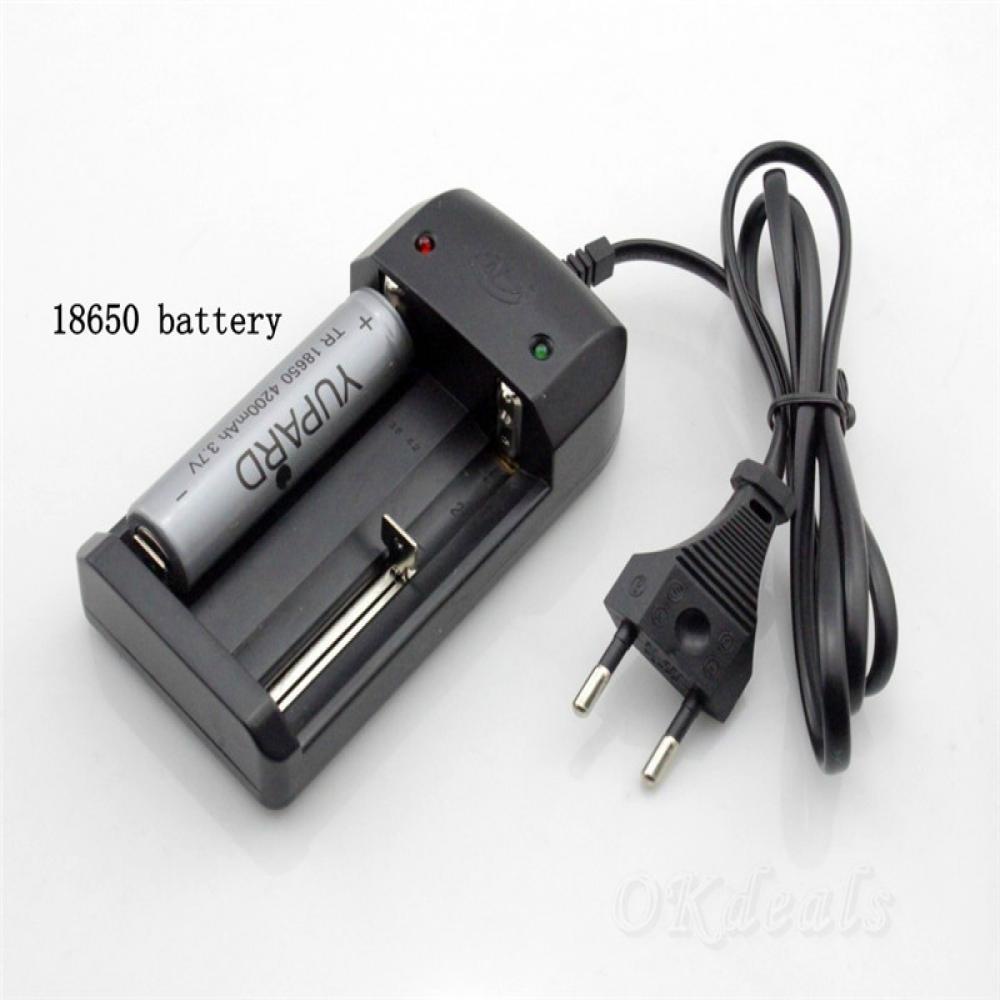 Bộ Sạc Pin Li-ion Màu Đen Tiện Dụng