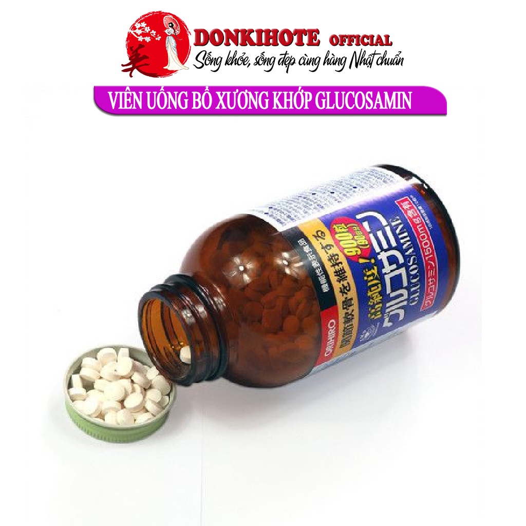 Bổ xương khớp, viên uống glucosamine Orihiro Nhật Bản 900 viên