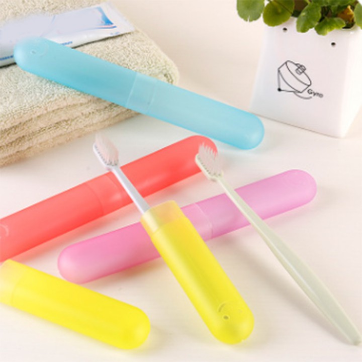 Hộp đựng bàn chải nhựa bằng nhựa trong suốt đa năng basic chống va đập an toàn vệ sinh đi du lịch youngcityshop 30.000