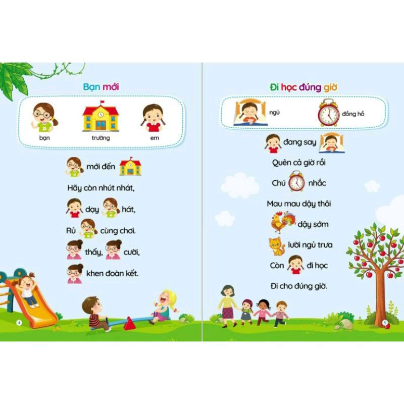 Sách - Tuyển Tập Thơ , Truyện , Đồng Dao , Câu Đố Cho Bé Từ 0-6 Tuổi