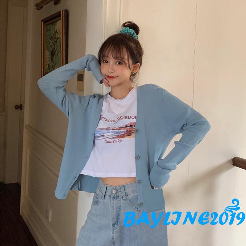 Áo Thun Croptop Tay Ngắn Cổ Tròn In Chữ Thời Trang Mùa Hè Cho Nữ