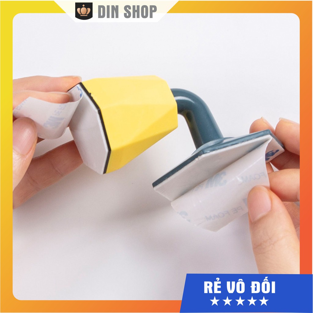 Chặn Giữ Của Chống Va Đập DIN SHOP Nút Chặn Cửa, Hút Cửa Chống Sập, Kẹt Tay Giảm Va Đập Cực Tốt