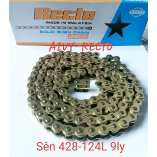 Sên vàng 9ly 428-124L Recto,  nhập khẩu Malaysia